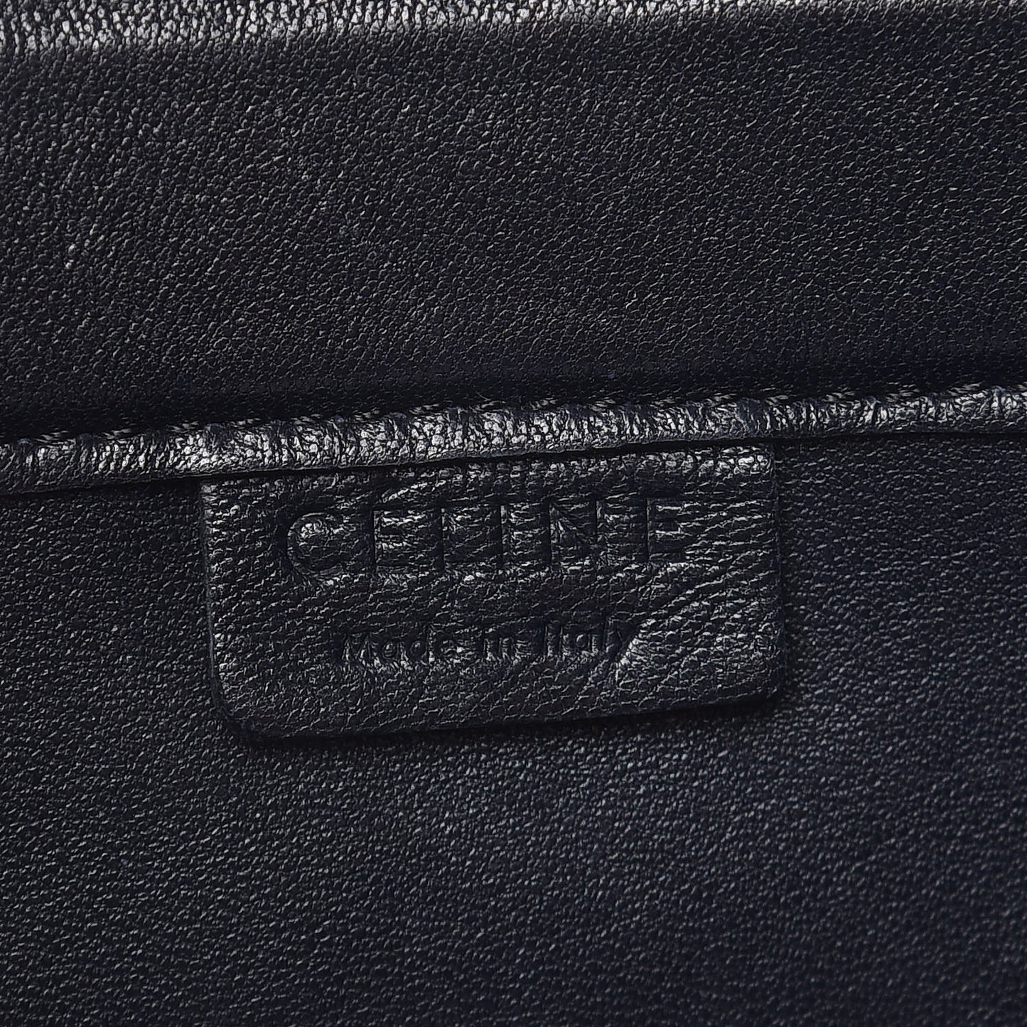 Smooth Lambskin Vertical Cabas Black