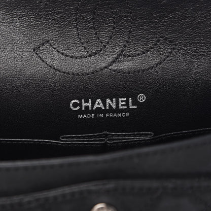 Chanel Iridescent Calfskin Quilted 2.55 Reissue 224 Flap Black 6 of 10
