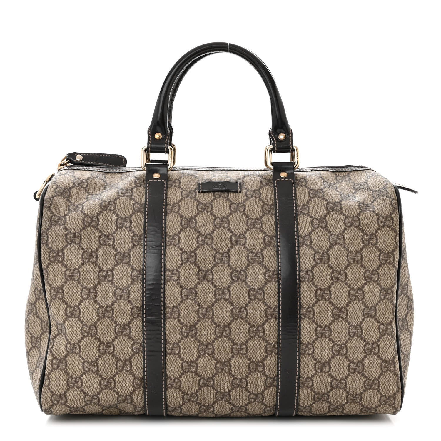 Gucci GG Plus Monogram Medium Joy Boston Dark Brown 1 of 11