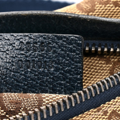 Gucci Monogram Web Belt Bag Navy 7 of 11