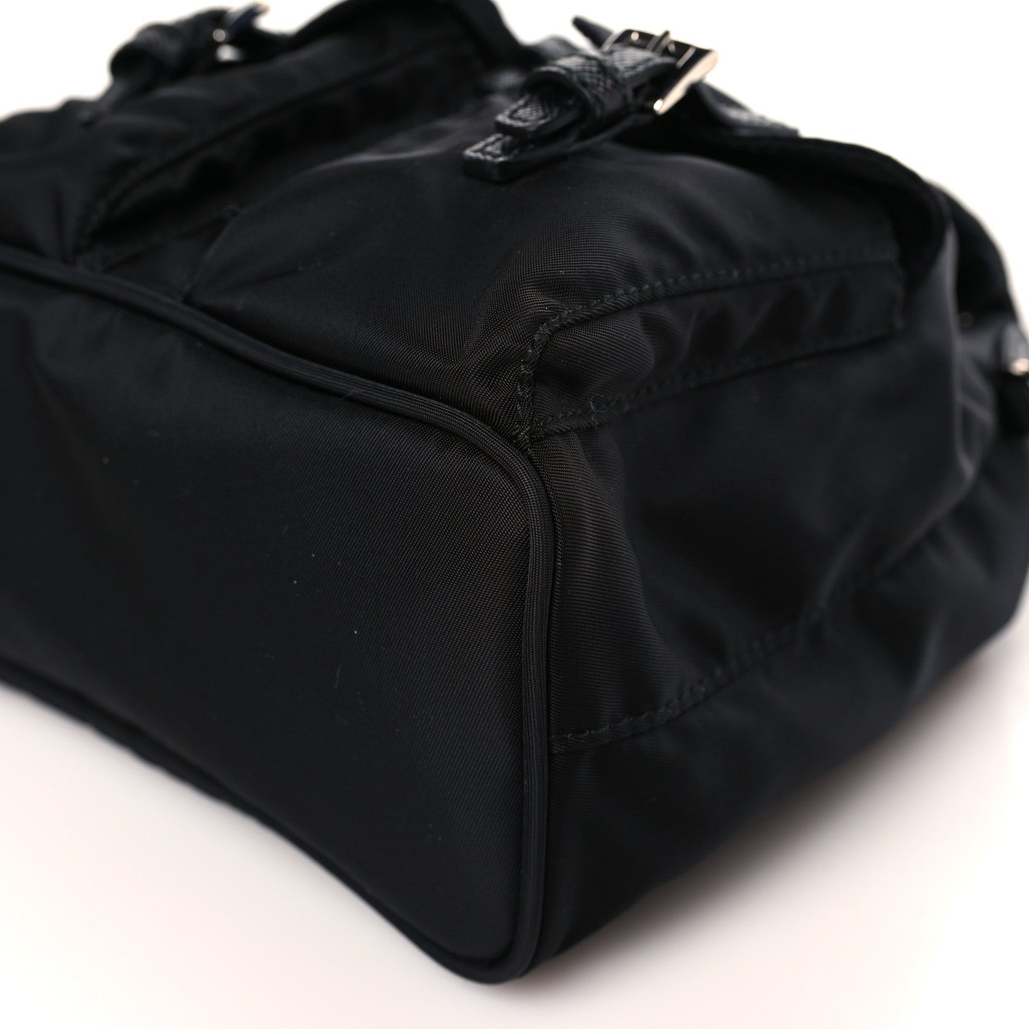 Prada Nylon Vela Mini Crossbody Backpack Black 8 of 9