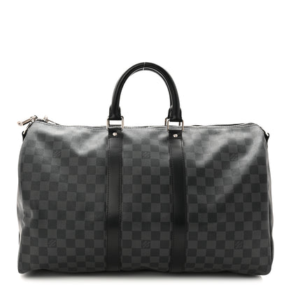 Louis Vuitton Damier Graphite Keepall Bandouliere 45 1 of 9