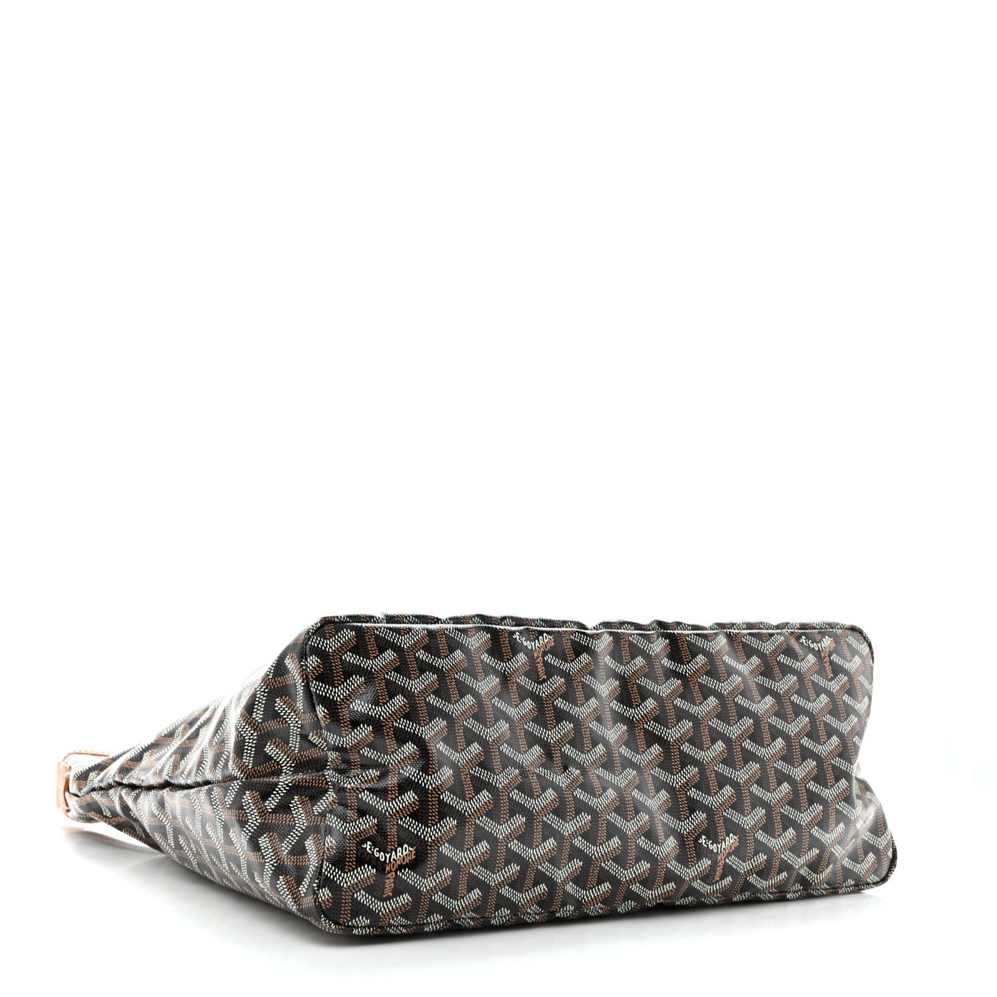 Goyardine Boheme Hobo Black Gold