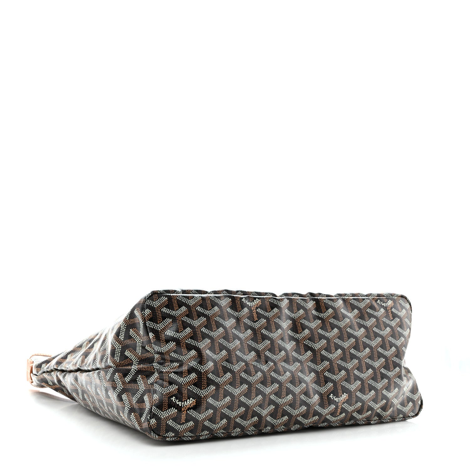 Goyard Goyardine Boheme Hobo Black Gold 5 of 11