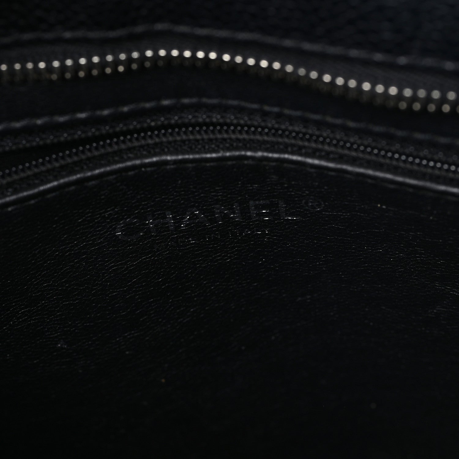 Chanel Caviar Quilted Medallion Tote Black 6 of 10