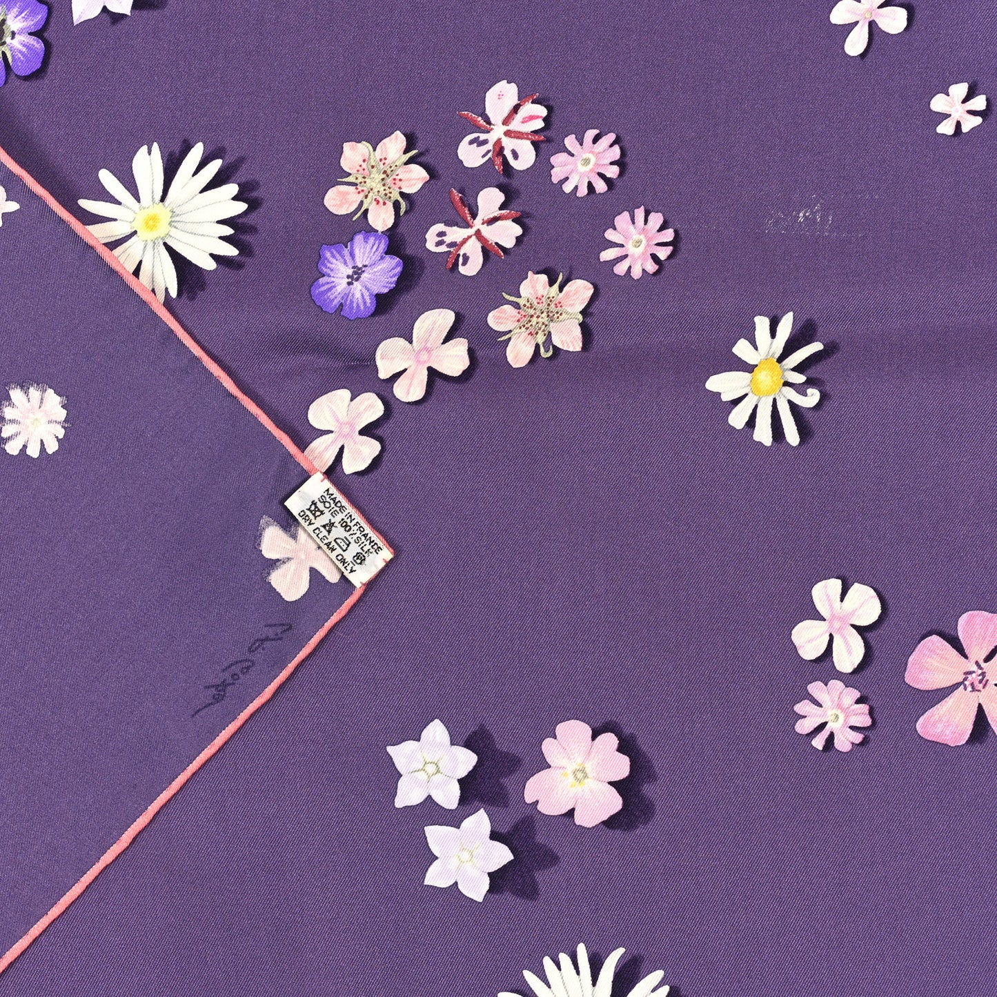 Silk Flower Power Scarf 90