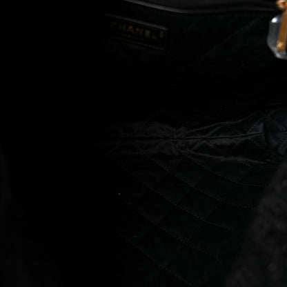 Chanel Wool Tweed Quilted Chanel 22 Grey Black 10 of 21