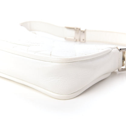 Chanel Caviar Quilted Timeless CC Shoulder Bag White 7 of 12