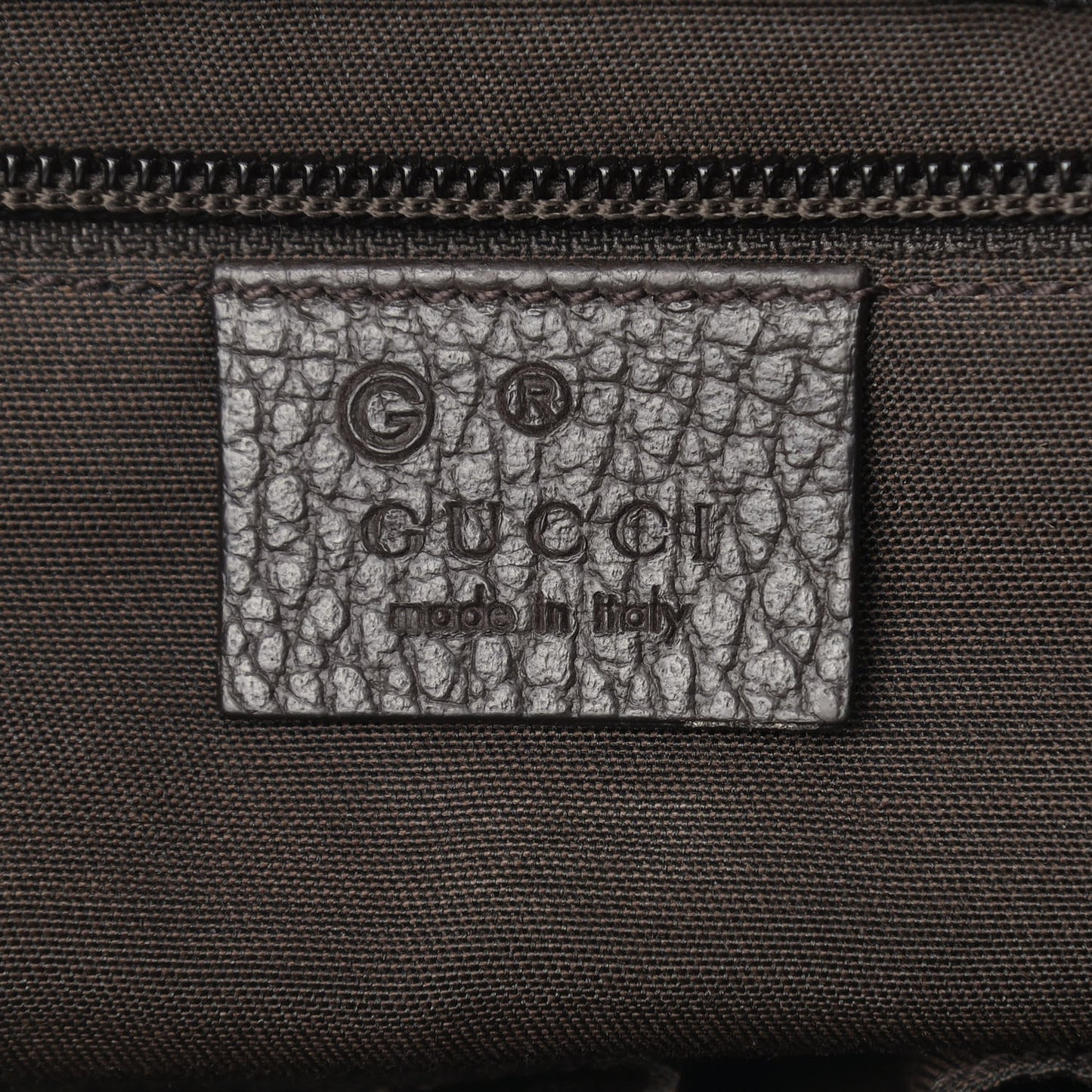 Monogram Flap Messenger Bag Beige Dark Brown