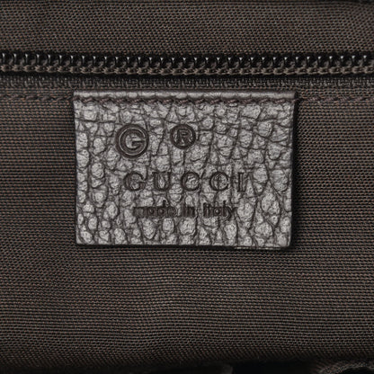 Gucci Monogram Flap Messenger Bag Beige Dark Brown 5 of 12