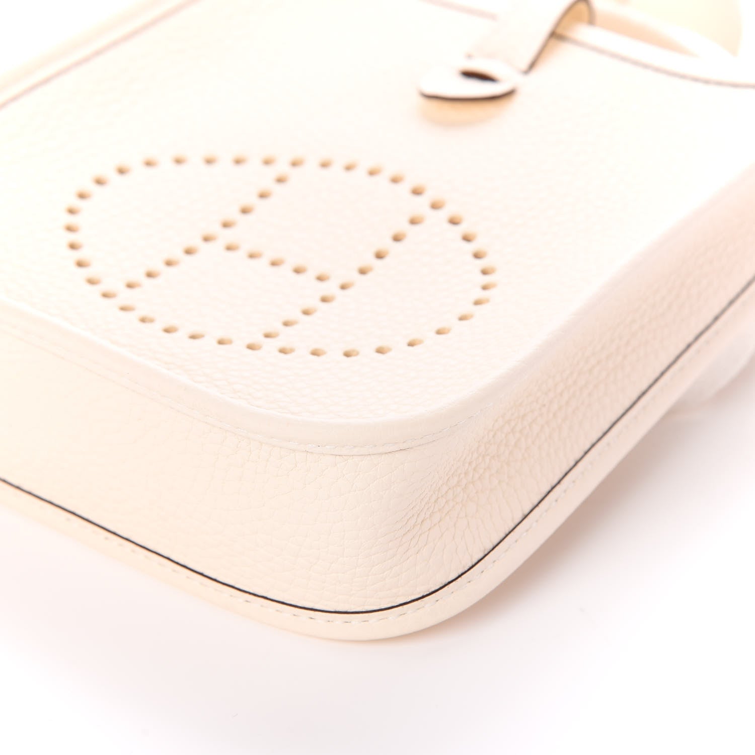 Hermes Taurillon Clemence Amazone Evelyne TPM Nata Craie 9 of 9