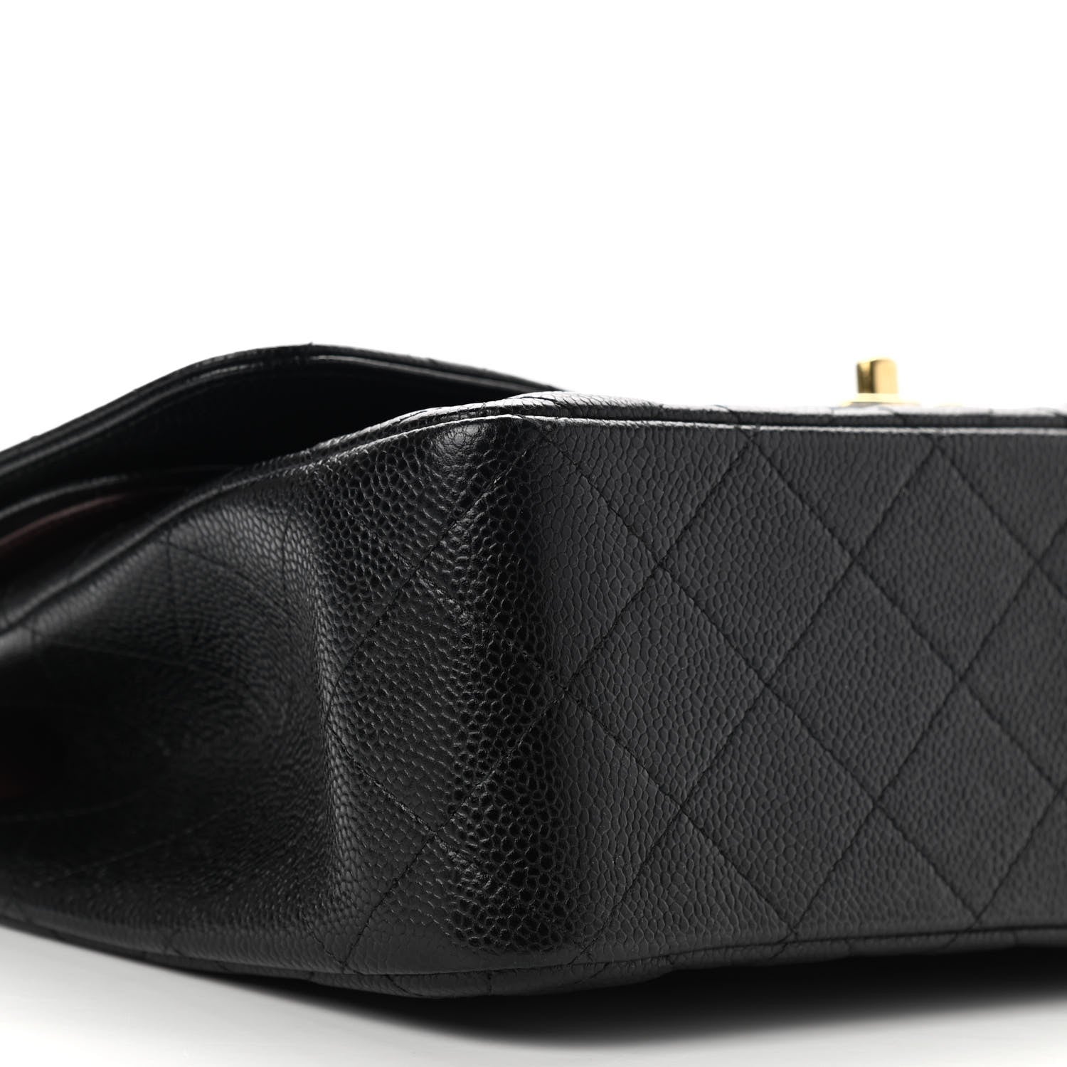 Chanel Caviar Quilted Jumbo Double Flap Black 8 of 9