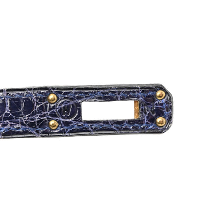 Hermes Shiny Alligator Mini Kelly Sellier 20 Amethyste 7 of 14