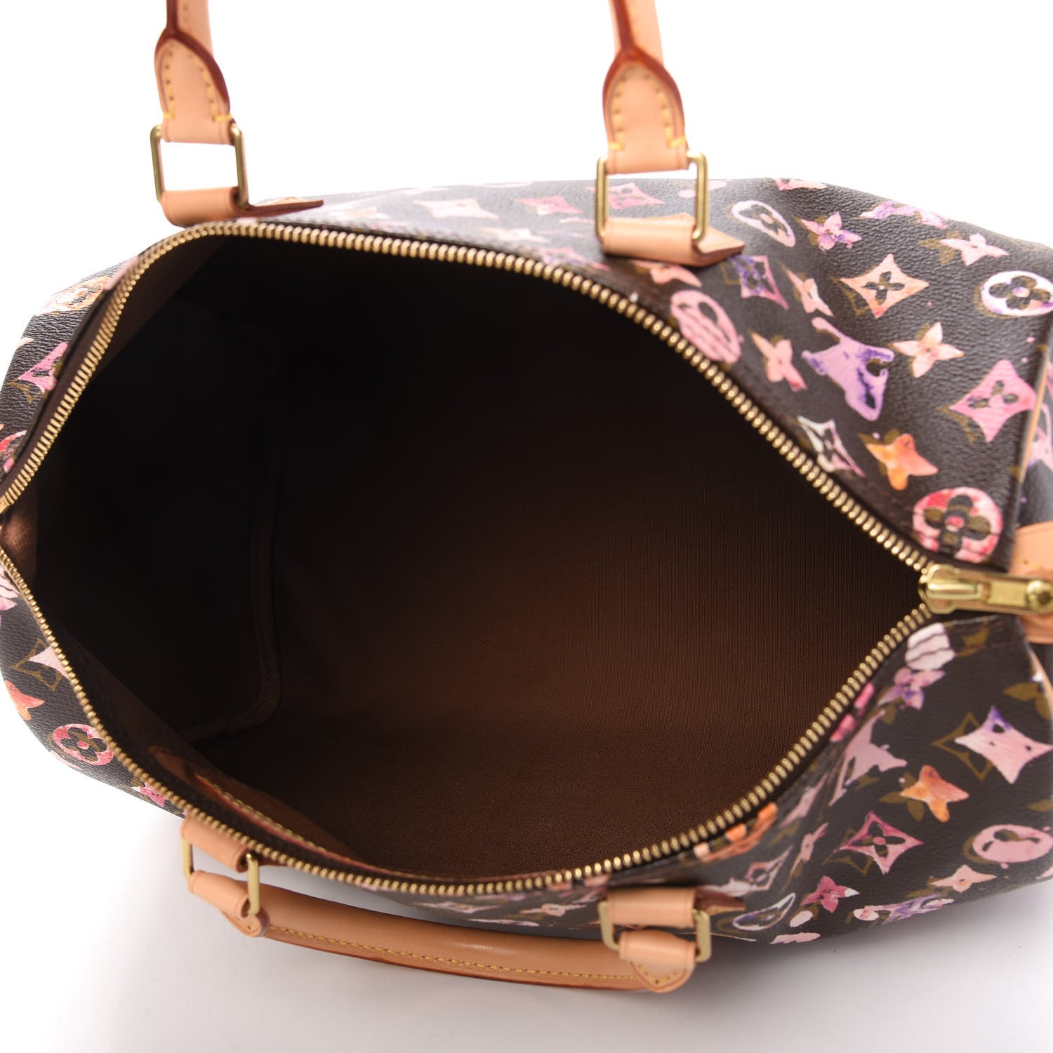 Louis Vuitton Watercolor Aquarelle Speedy 35 Brown 5 of 9
