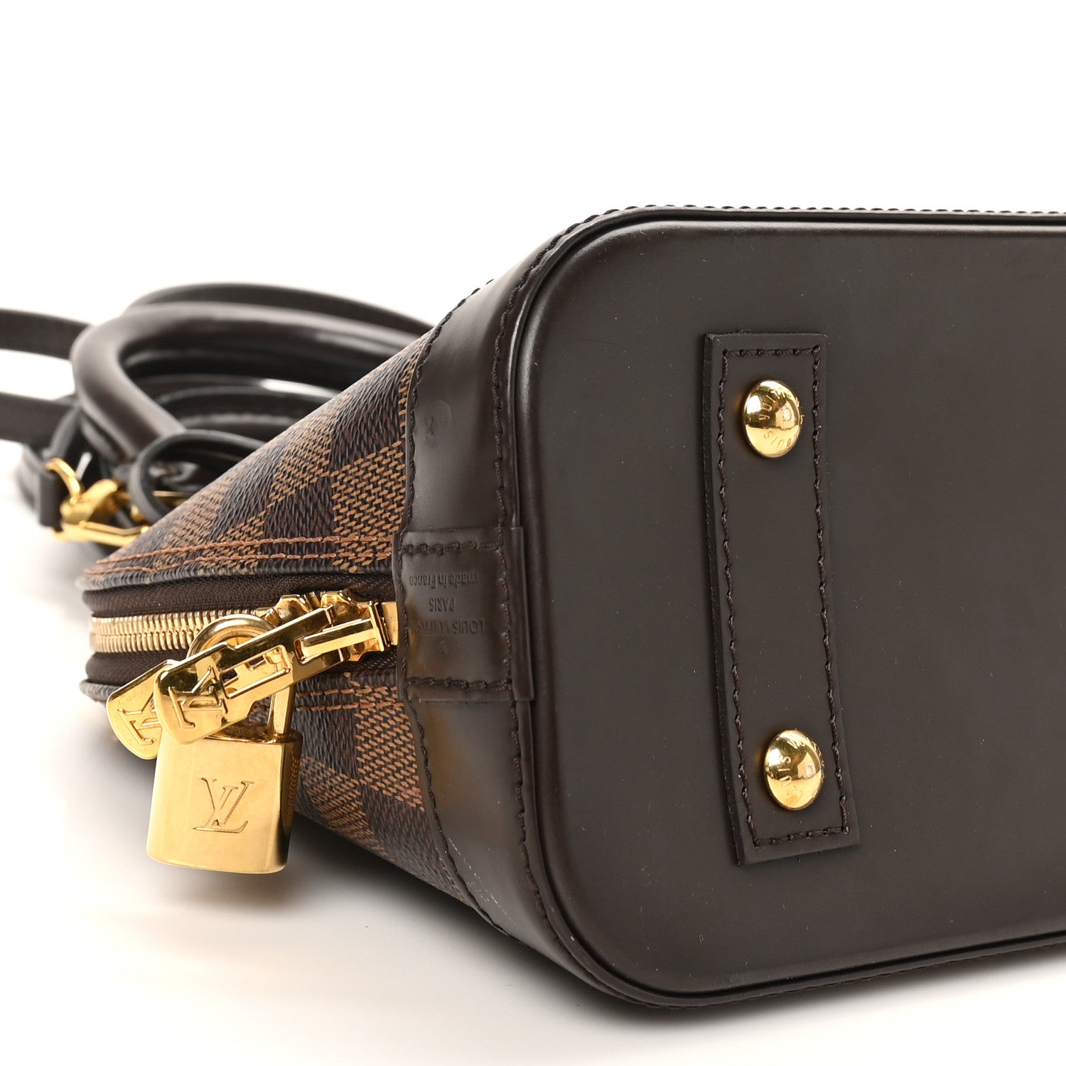 Louis Vuitton Damier Ebene Alma BB 8 of 10