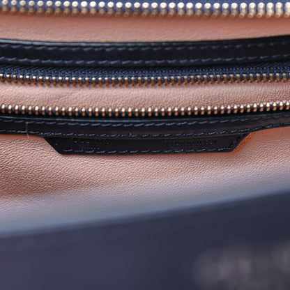 Celine Satin Calfskin Mini Tri-Color Luggage Anthracite 8 of 13