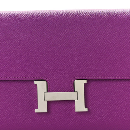Hermes Epsom Constance Long Wallet Anemone 7 of 7