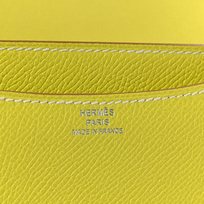 Hermes Epsom Constance 18 Lime 6 of 11