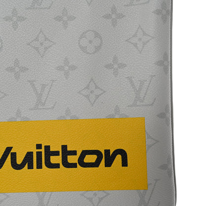 Louis Vuitton Monogram Logo Story GM Pochette Grey 10 of 12