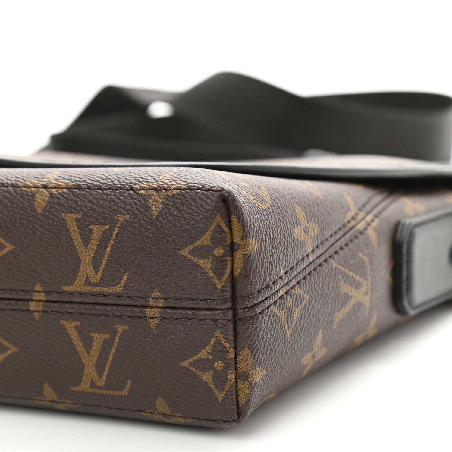 Louis Vuitton Monogram Macassar Magnetic Messenger 9 of 9