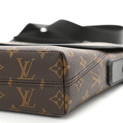 Louis Vuitton Monogram Macassar Magnetic Messenger 9 of 9