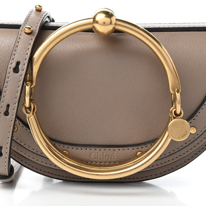 Chloe Calfskin Small Nile Bracelet Minaudiere Bag Motty Grey 10 of 10