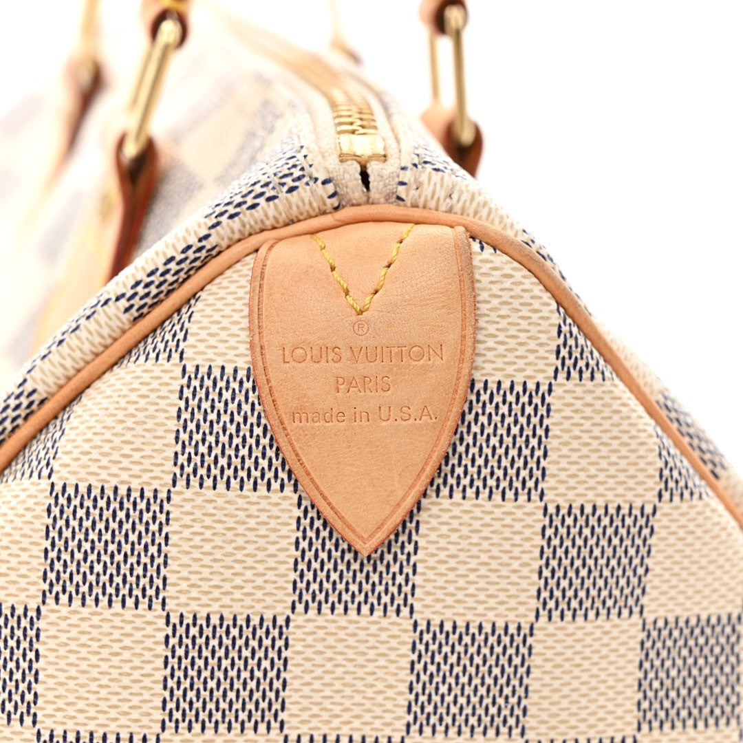 Louis Vuitton Damier Azur Speedy 25 7 of 13