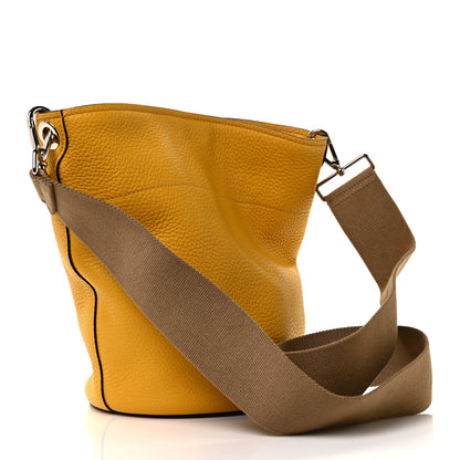 Prada Vitello Daino Bucket Bag Mimosa 2 of 7