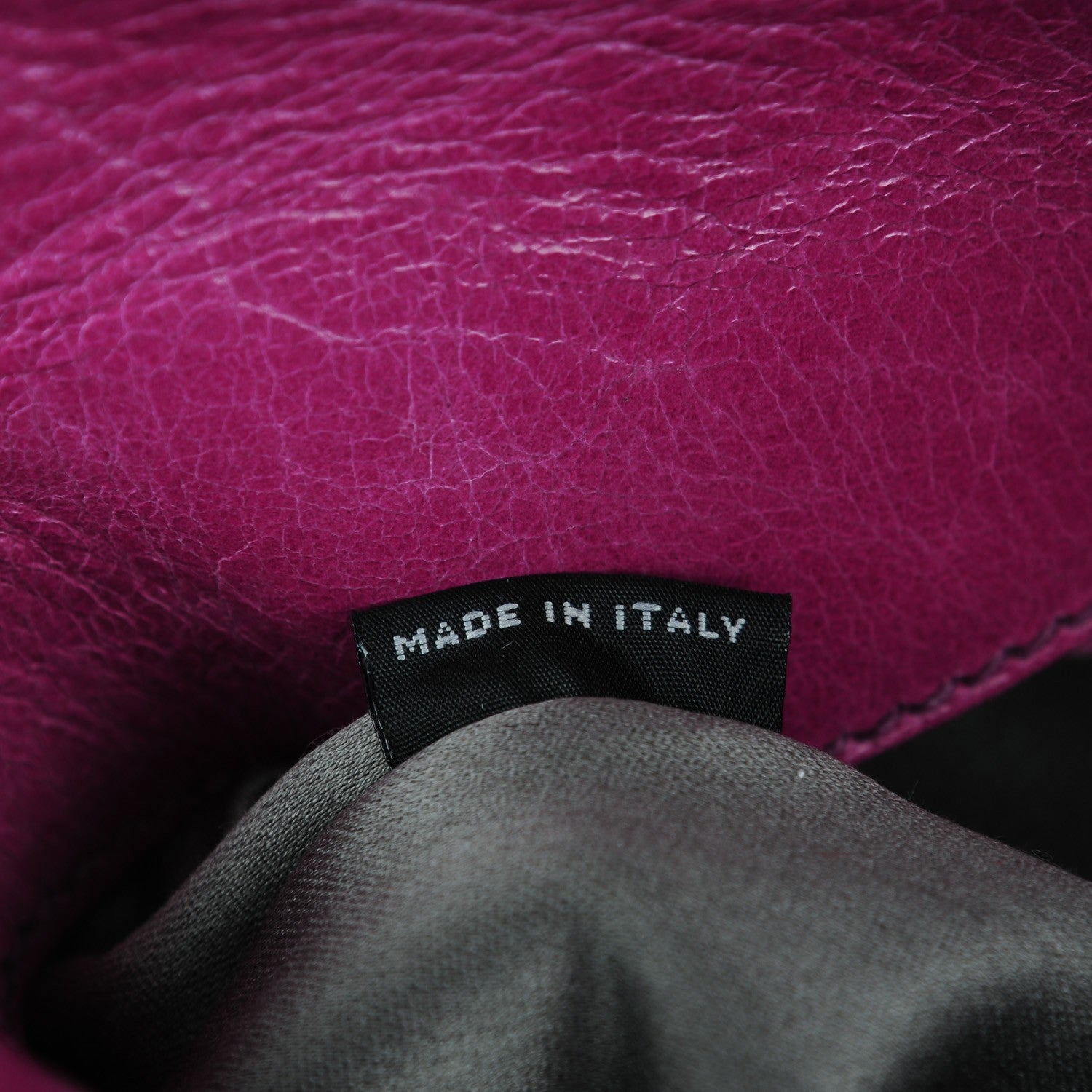 Miu Miu Vitello Lux Mini Bow Bag Fuchsia 7 of 7