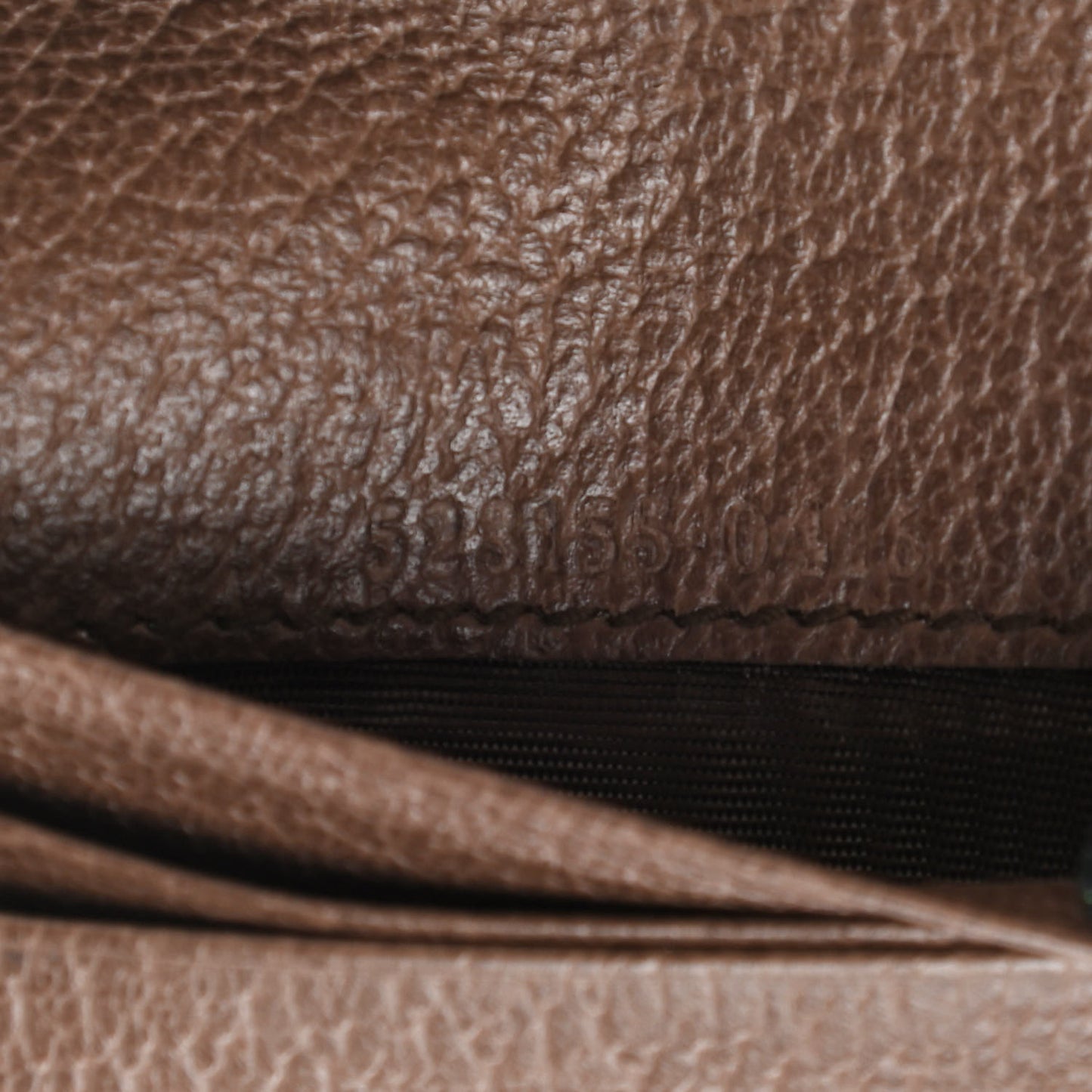 GG Supreme Monogram Web Ophidia Card Case Beige New Acero