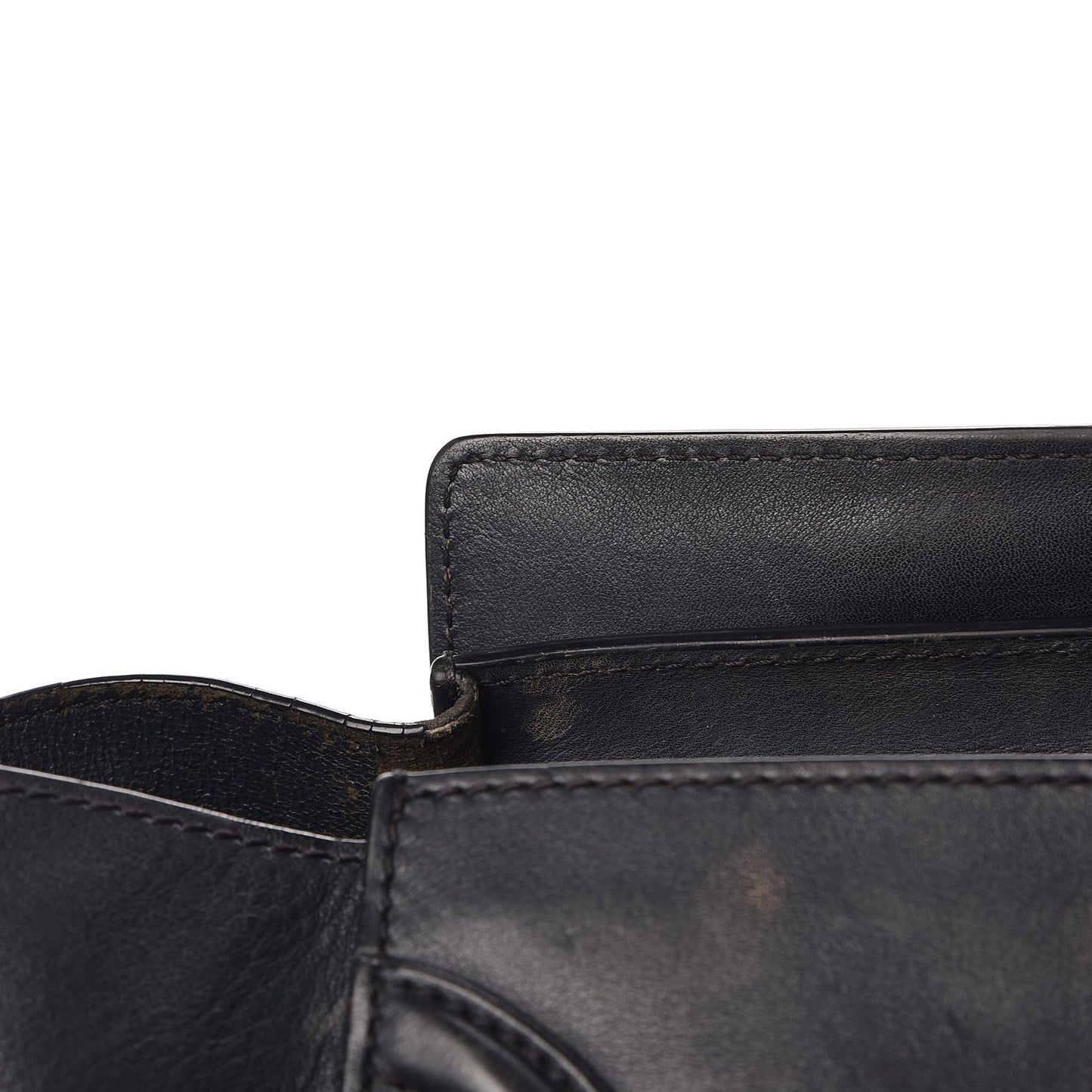Smooth Calfskin Mini Luggage Navy Blue