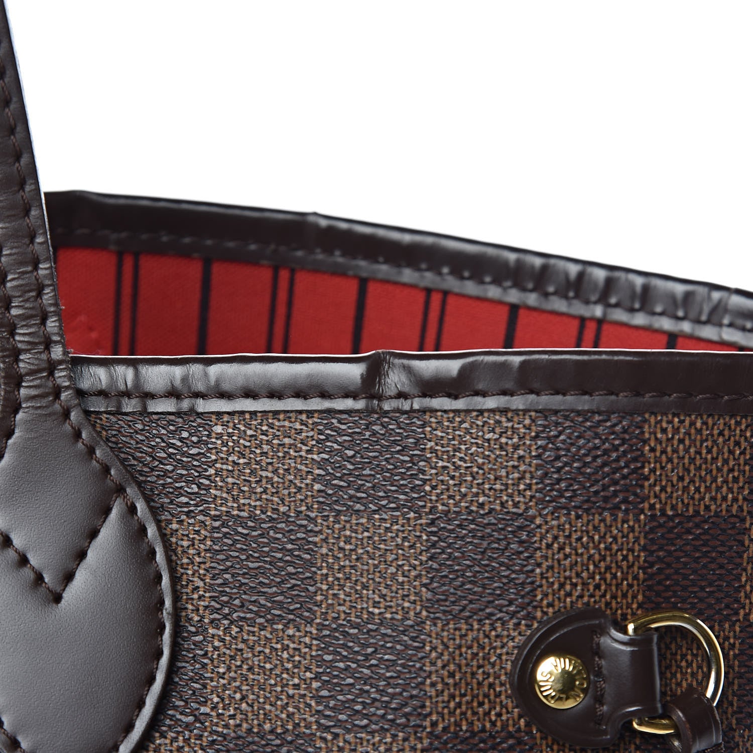 Louis Vuitton Damier Ebene Neverfull MM 8 of 44