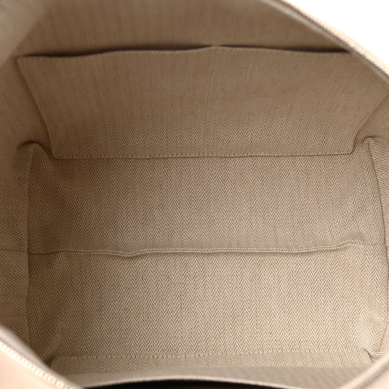 Hermes Canvas Large Bride-A-Brac Pouch Natural 5 of 7
