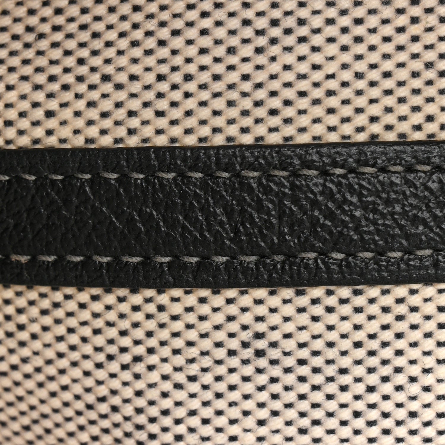 Hermes Toile Negonda Garden Party 36 MM Tote Black Ecru 7 of 10
