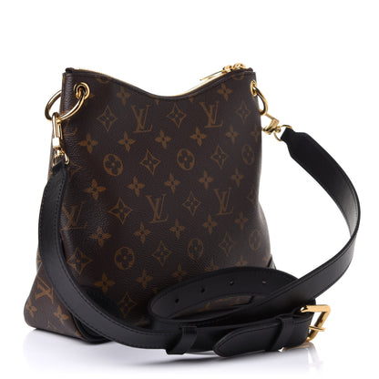 Louis Vuitton Monogram Odeon PM Black 3 of 10