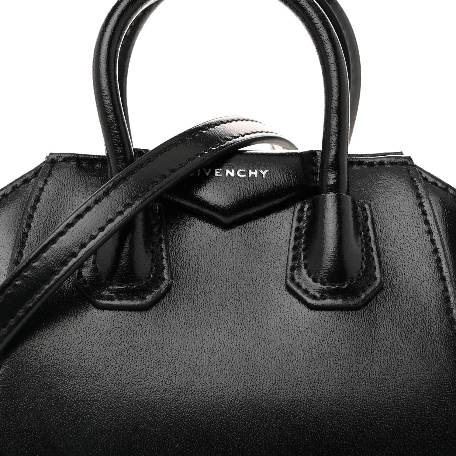 Givenchy Shiny Lord Calfskin Micro Antigona Black 8 of 11