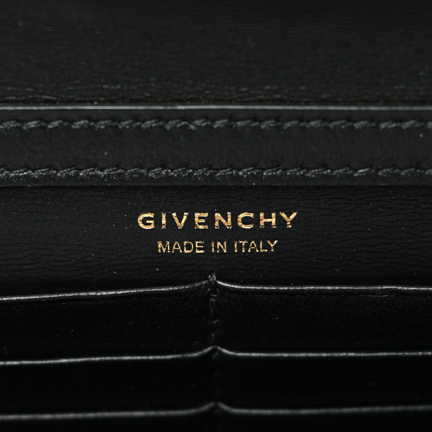 Givenchy Embroidered Canvas 4G Wallet on Chain Black 6 of 10