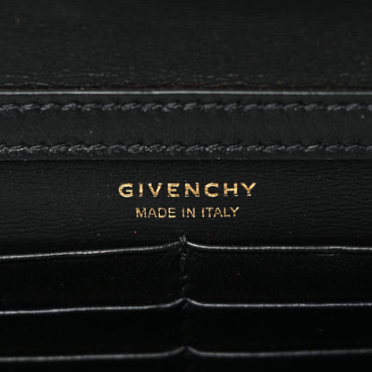 Givenchy Embroidered Canvas 4G Wallet on Chain Black 6 of 10