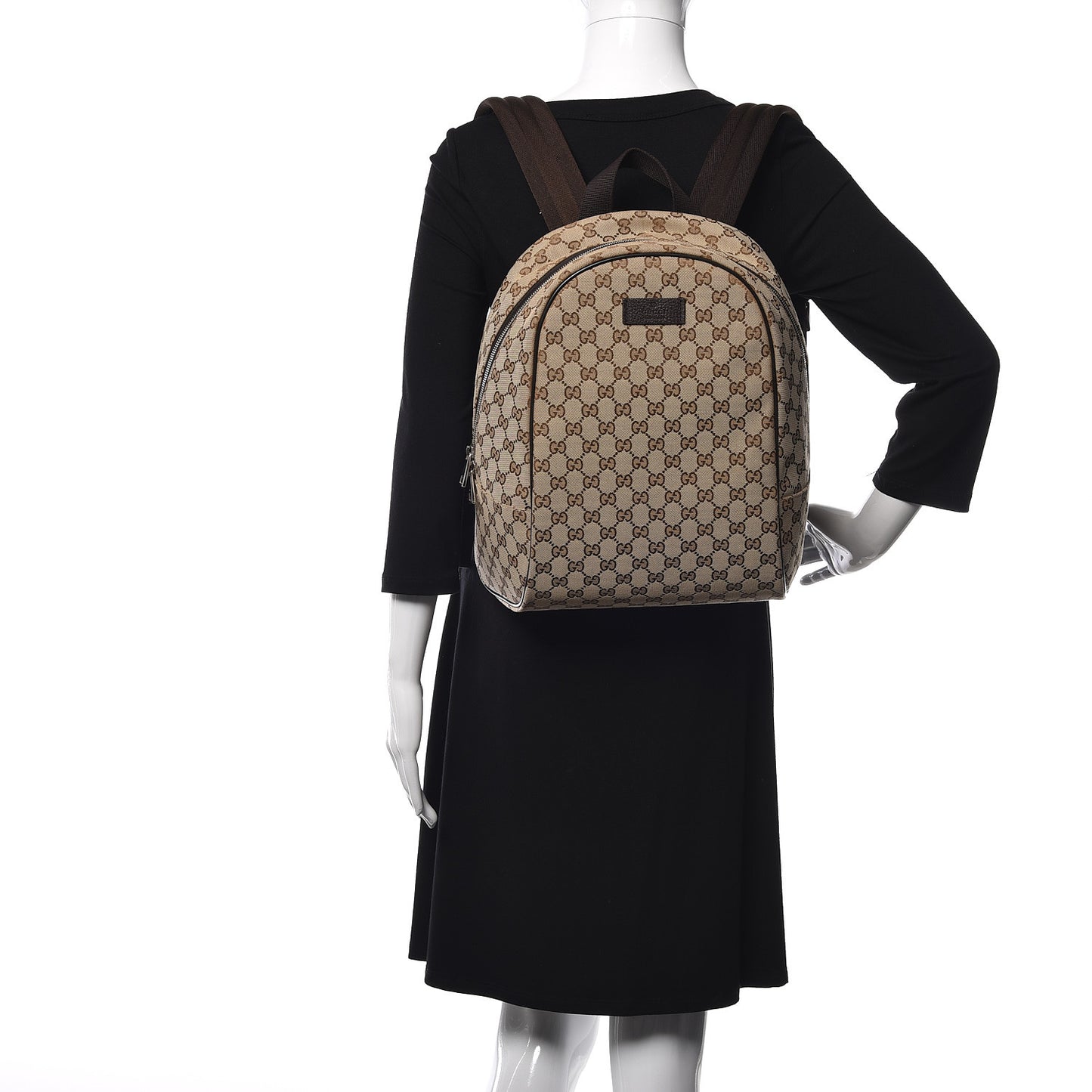 Monogram Travel Backpack Dark Brown