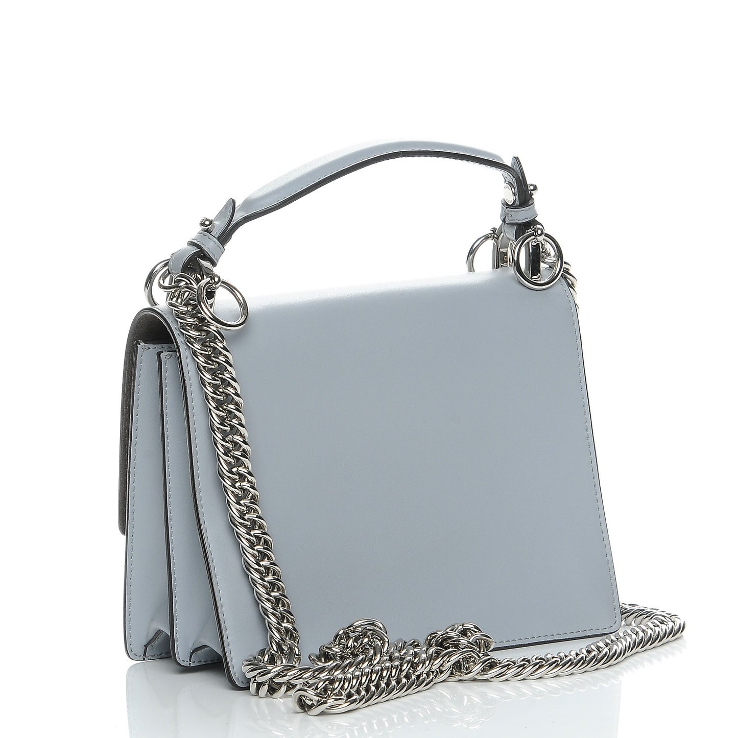 Vitello Liberty Studded Small Kan I Shoulder Bag Ardesia Multicolor