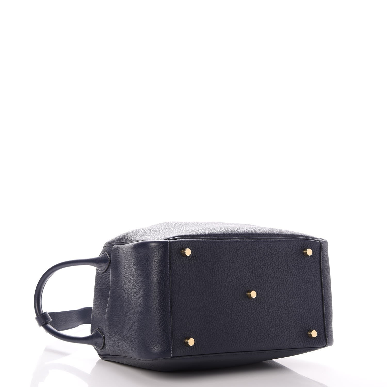 Hermes Taurillon Clemence Lindy 30 Bleu Nuit 4 of 8