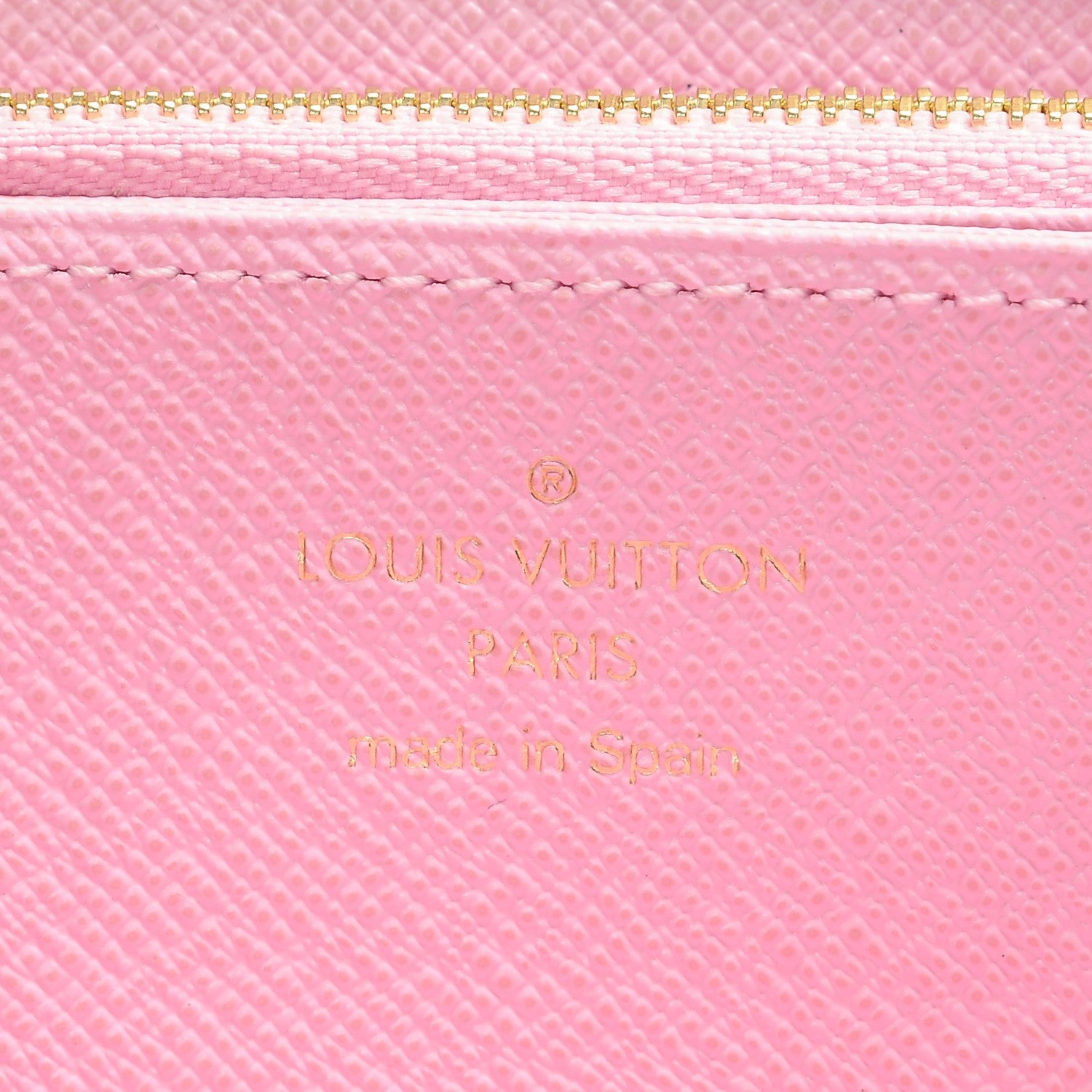 Louis Vuitton Damier Azur 2016 Christmas Animation Zippy Wallet Rose Ballerine 6 of 7