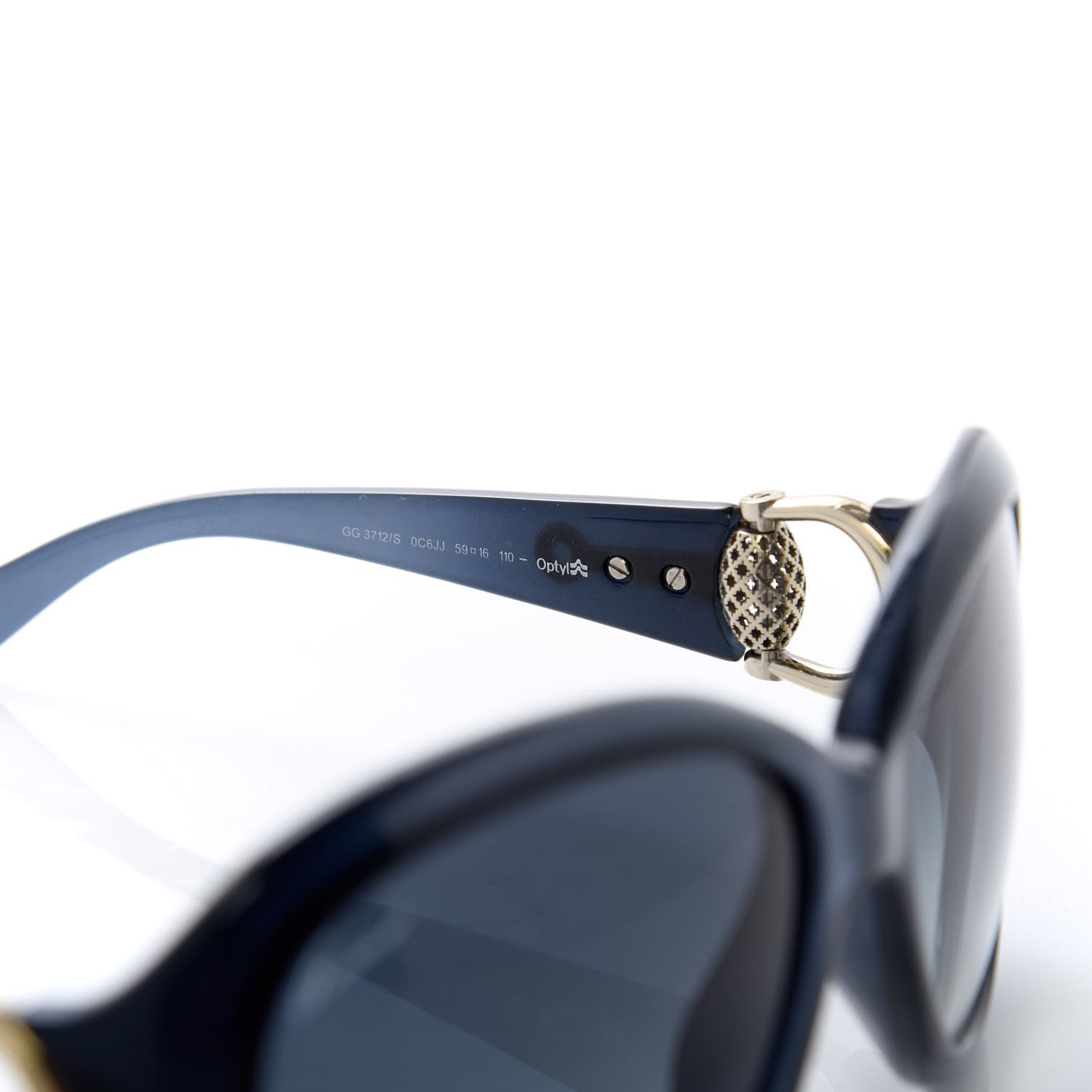 Gucci Acetate Sunglasses GG3712S Black 6 of 8