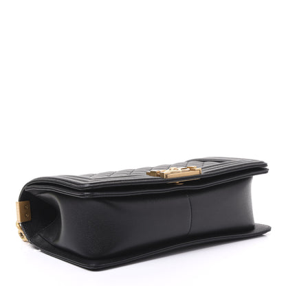 Chanel Caviar Quilted Medium Boy Flap Black 3 of 10