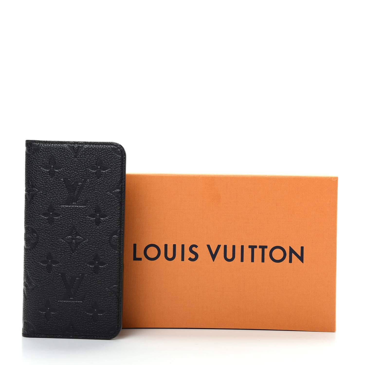Louis Vuitton Empreinte iPhone XS Max Folio Case Black 8 of 8