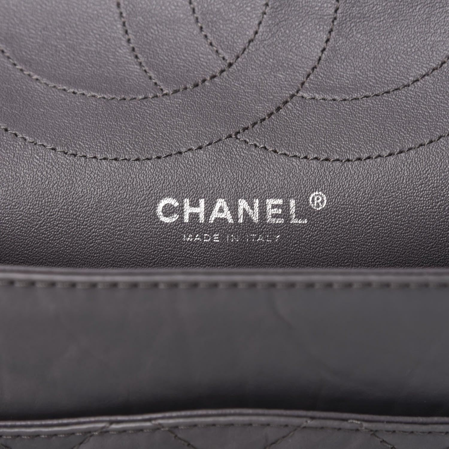 Chanel Aged Calfskin Quilted 2.55 Reissue 227 Flap Grey 9 of 11