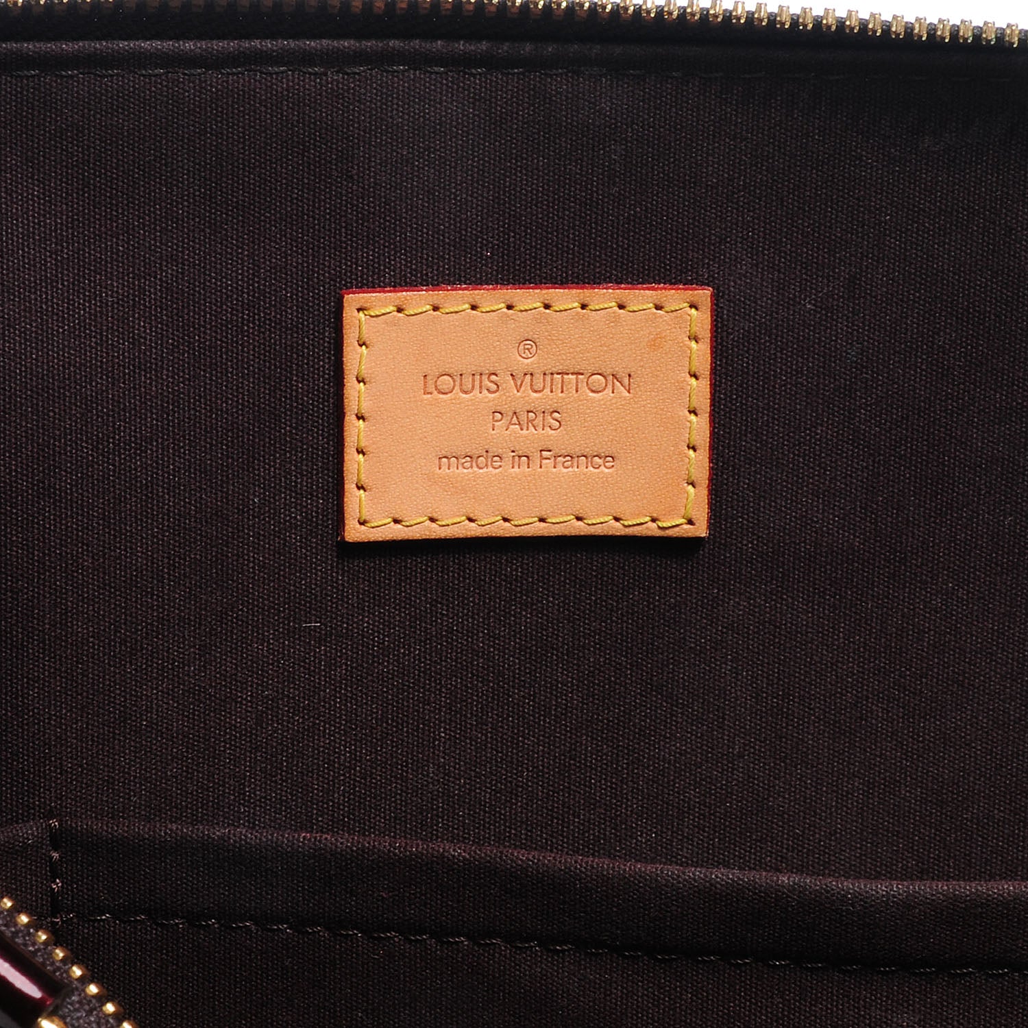 Louis Vuitton Vernis Alma GM Amarante 6 of 8