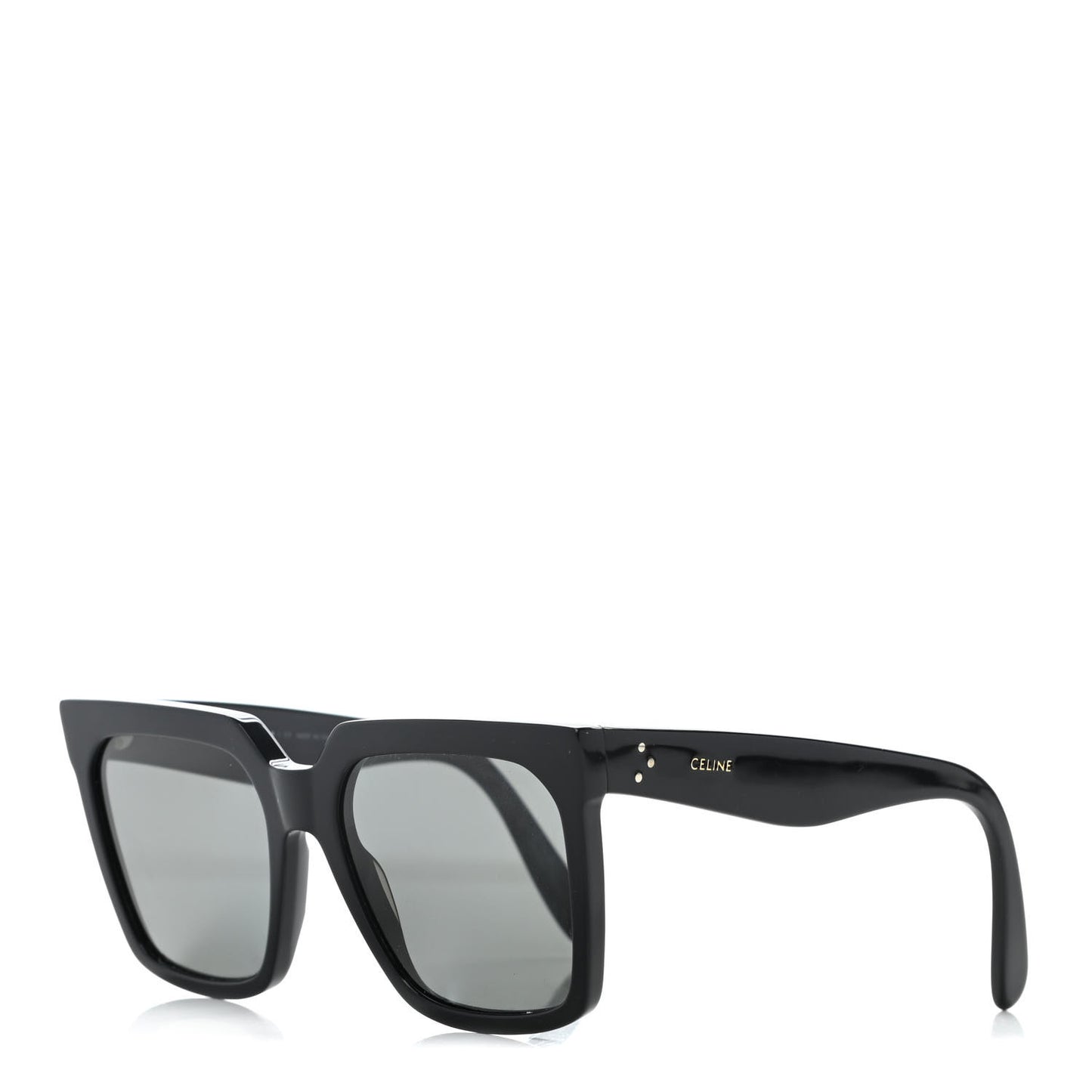 Acetate Polarized Oversized Sunglasses CL4055IN Black