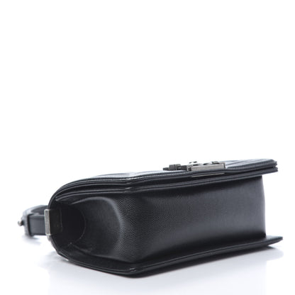 Chanel Caviar Quilted Small Boy Flap Black 4 of 11