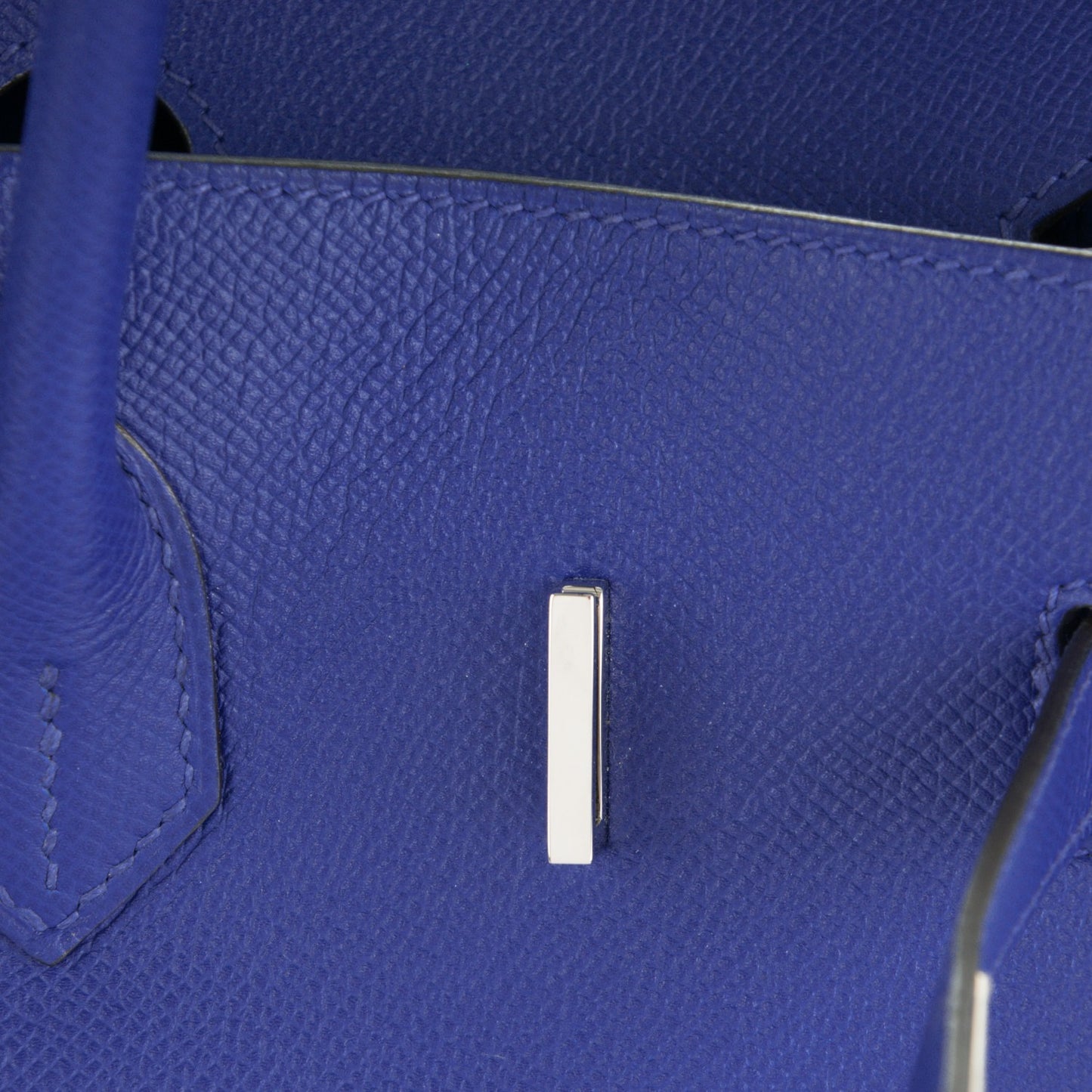 Epsom Birkin 35 Bleu Electrique
